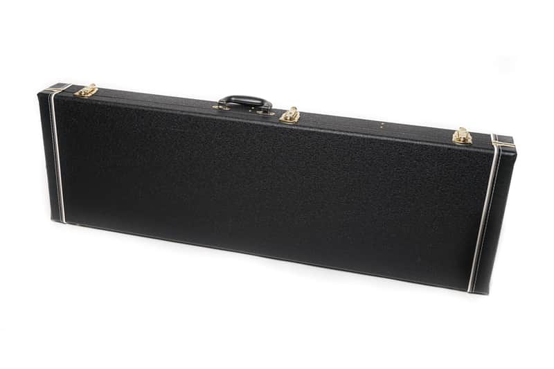 Solo PJ Style Hardshell Electric Bass Case, Black image 1