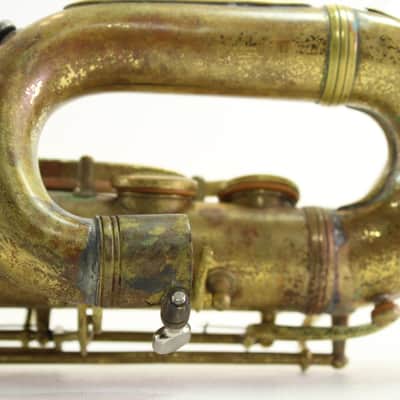 Conn 12M Baritone Saxophone with Rolled Tone Holes GREAT HORN image 8