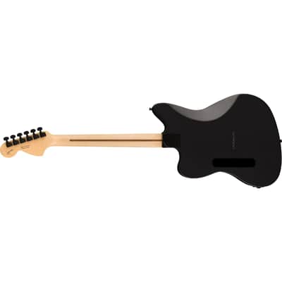 Fender Jim Root Signature Jazzmaster Guitar w/ EMG Pickups & Hardshell Case - Flat Black image 5