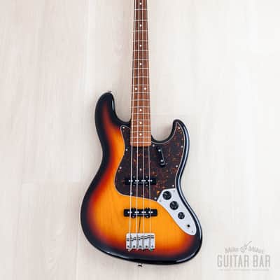 2005 Fender ‘62 Jazz Bass DiMarzio Collection JB62-110DMC Sunburst Lacquer, Japan CIJ image 2