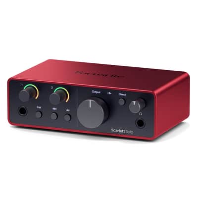 Focusrite Scarlett Solo USB Audio Interface (4th Gen) (Demo Deal) image 4