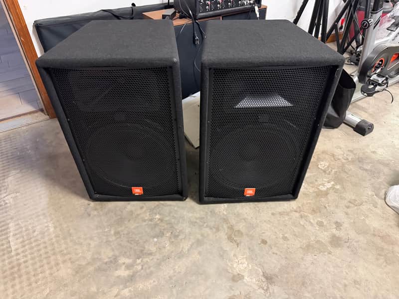 JBL JRX115 Pair Passive PA Speakers image 1