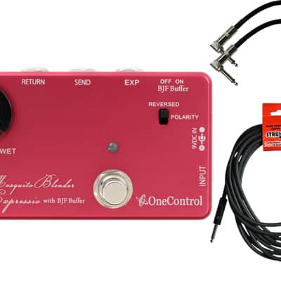 One Control OCMBE Mosquite Blender Expressio w/ BJF Buffer and Expression Pedal Control w/ 3 Cables image 2