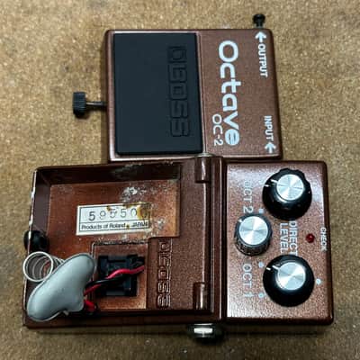 Boss OC-2 Octave MIJ Black Label Vintage Made in Japan image 7