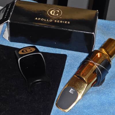 Claude Lakey 6* Apollo Tenor Sax Mouthpiece with Claude Lakey Compass Ligature Brass image 1