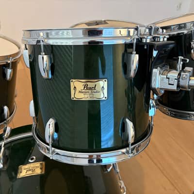 Pearl Masters MBX Studio birch Mid 90s - Emerald Mist imagen 3