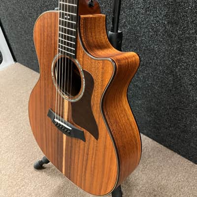 Taylor 724CE Koa Grand Auditorium Acoustic/Electric Guitar with V-Class Bracing, ES2 Pickup and Hardshell Case 2022 - Hawaiian Koa image 6