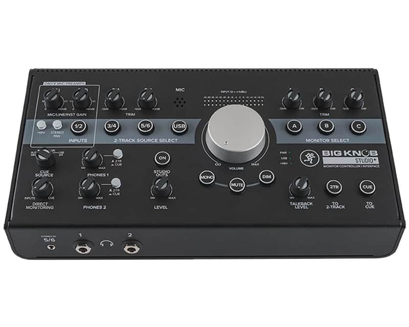 Mackie Big Knob Studio+ Monitor Controller / Interface 2017 - Present - Black image 1
