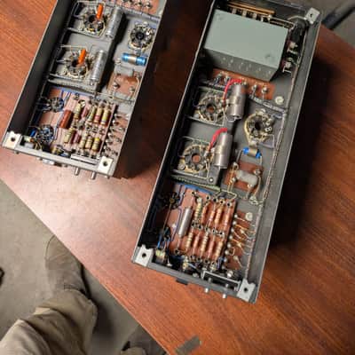 Vintage Quad II Tube Amp Hifi project lot--power amps, preamps, tubes image 5