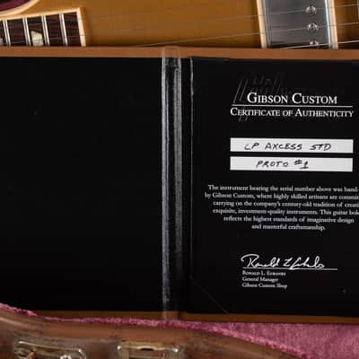 Gibson Les Paul Joe Perry „Gold Rush“ Axcess Prototype 2015 image 20