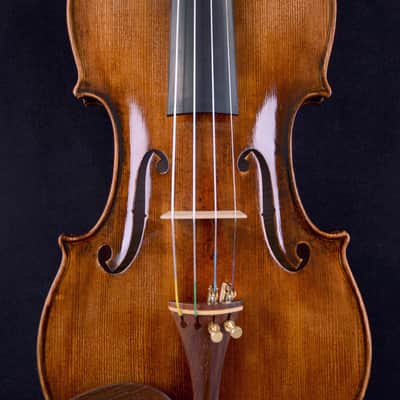 Amazing Sounding Violin Master Wang's Own Work 200-y old Spruce No. W58 image 10