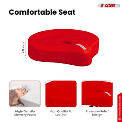 5 Core Drum Throne w 4.5" Padded Stool Adjustable Drummer Chair image 4