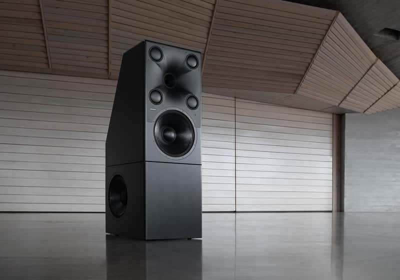 Genelec 8381A SAM Adaptive Point Source Main Monitor Black(Pair) Active Studio Monitors image 1
