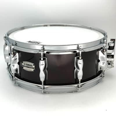 Used Yamaha Recording Custom Snare Drum 14x5.5 Classic Walnut - Very Good image 1