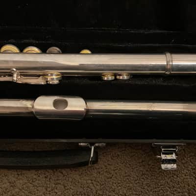 Yamaha Silverplated Flute-All New Pads image 8