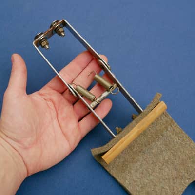 Sonor Teardrop Bassdrum Muffler Damper Vintage Early 60s Z 5105/06 Ultra RARE image 6