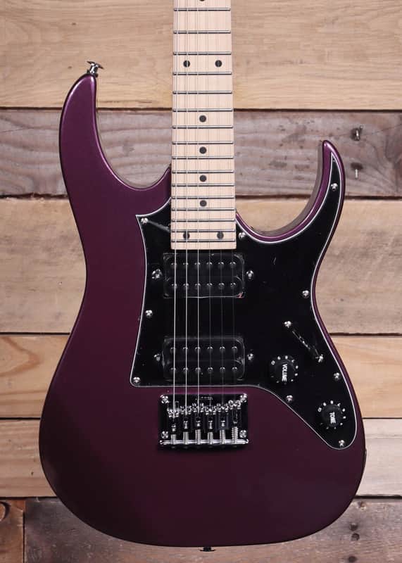Ibanez MiKro GRGM21M Electric Guitar Metallic Purple image 1