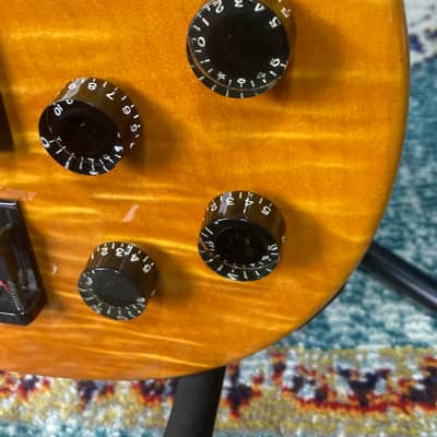 Gibson Tom Hamilton's Aerosmith, LPB-2 Les Paul Deluxe Plus Bass (#51) 1991 - Natural image 10