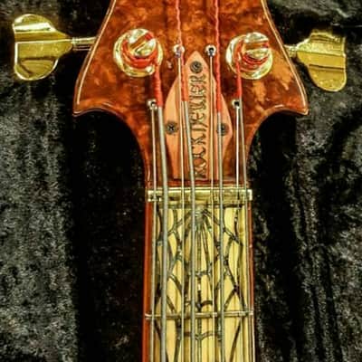 RockHewer Custom Arachnophilia 8 2017 Red Malleé Burl Gloss image 9