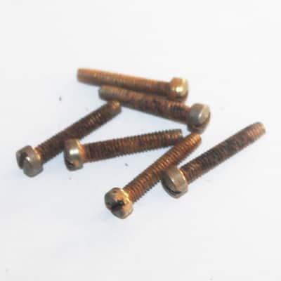 Vintage Gibson Les Paul Custom Humbucker Pole Pieces Set of 6 SG ES image 1