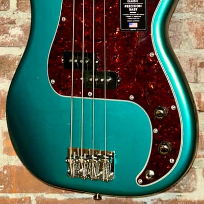 NEW Fender American Professional Classic Precision Bass - Faded Sherwood Green Metallic, In Stock, Ships Fast! image 1