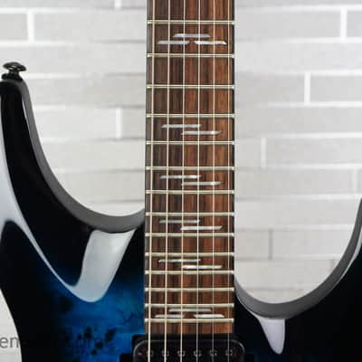 Schecter Omen Elite-6 - See-Thru Blue Burst image 3