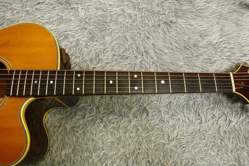 Very Rare Vintage Takamine PTS-015 RY COODER Takamine Top grade