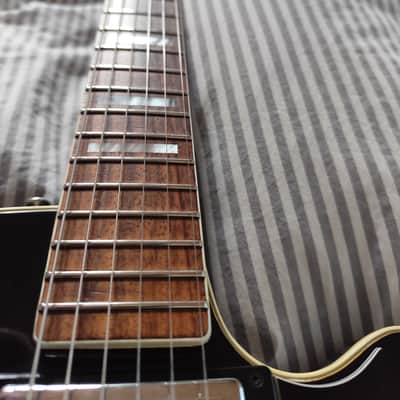Guild M-75 Bluesbird 1973 Black w / OHSC 1973 - Black image 5