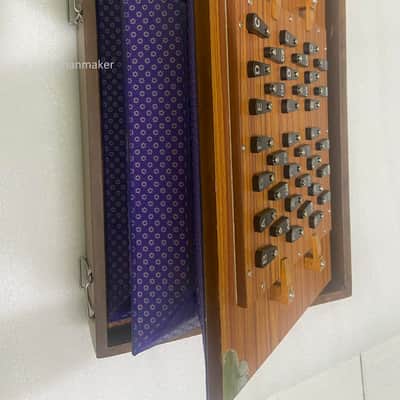 Shruti Box,3 Octave teack wood Handmade professional qty. Tuned 440Hz, Full Size image 9