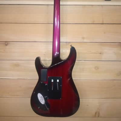 Schecter Blackjack SLS C-1 FR Sustainiac 2015 - see through purple image 4