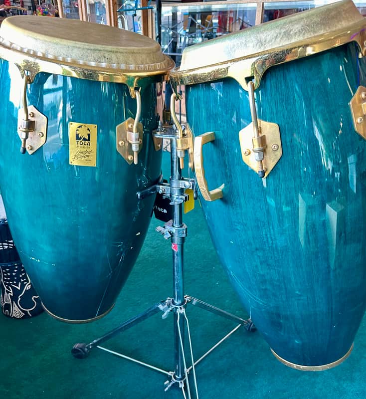 Toca Percussion Kaman Limited Edition 2020s - Green Pair with