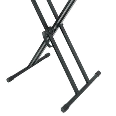 Rockville RKS42X 2-Tier X-Stand Keyboard or DJ Stand with Shelf to Turn Into Table image 17