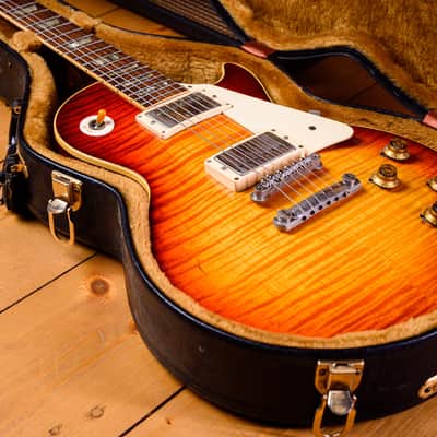 Gibson Les-Paul 1960 Burst West LA Custom Shop Roger Giffin Replica image 11