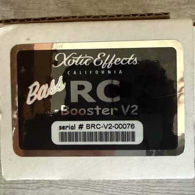 Xotic Bass RC Booster V2 2019 - Present - Black image 8