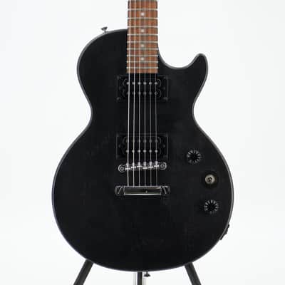 Used Epiphone Les Paul Special VE Vintage Worn Ebony Electric Guitar image 1
