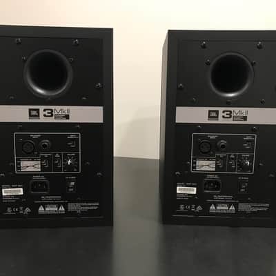 JBL 305P 3 Series MkII Powered Studio Monitors (pair) 2018 - Black image 5