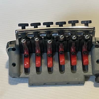 2000's Korean Ibanez RG Series Edge Pro II Chrome Floyd Rose Tremolo Bridge & Arm image 6