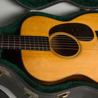 C. F. Martin  OM-18 Flat Top Acoustic Guitar (1931), ser. #46656, black tolex hard shell case. image 13