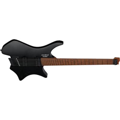 Strandberg Boden Standard N2.6 Headless Multi-Scale Guitar - Black Satin Metallic image 4