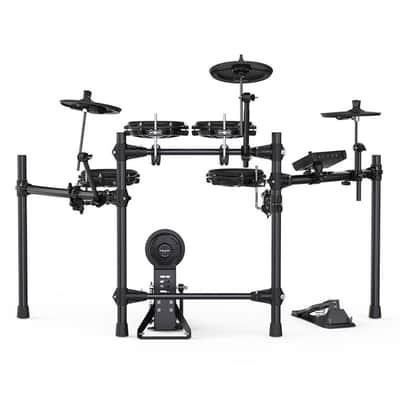 NUX DM-210 All-Mesh Electronic Drum Set - Bass Pedal Included image 3