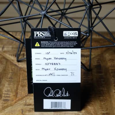 2023 PRS Myles Kennedy Signature - Tri-color Sunburst image 10