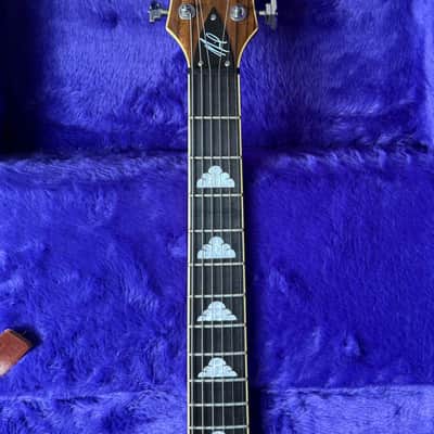 BC Rich Mockingbird NBSMK - Koa Top - Neck Thru - MINT With BC Rich Custom Shop hardcase image 3