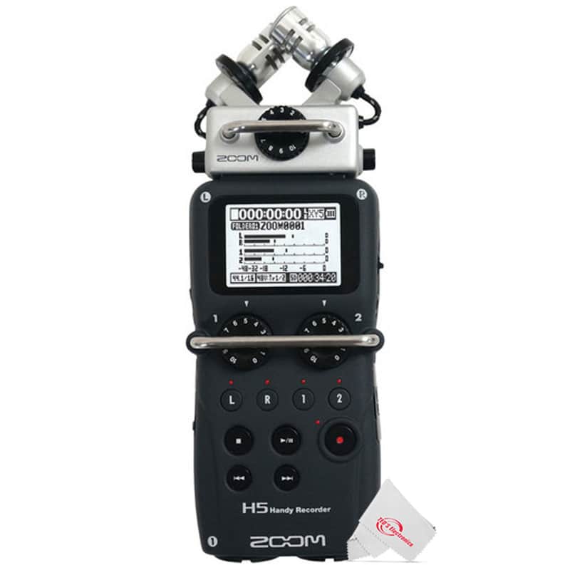 Zoom H5 4-Input / 4-Track Portable Handy Digital Recorder With Interchangeable X/Y Mic Capsule image 1