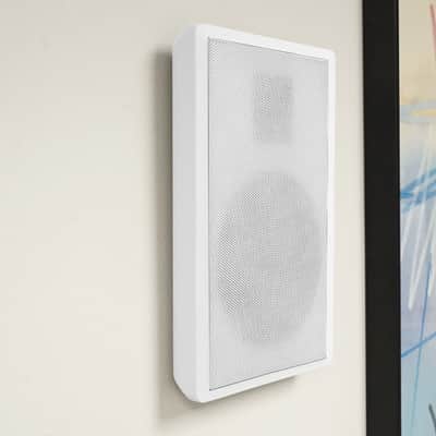JBL Commercial Amplifier+(4) Slim White Wall Speakers for Restaurant/Bar/Cafe image 11