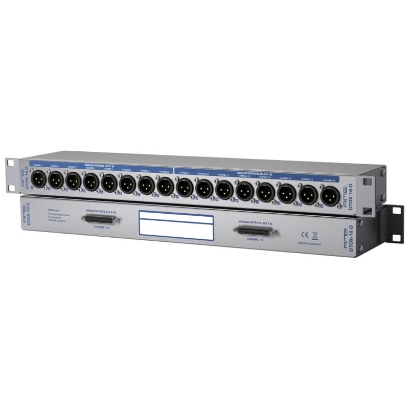 RME DTOX-16 O 16-Output Universal Analog Breakout Box image 1