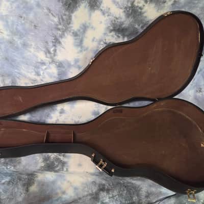Vintage RARE 1964 to 1966 Gibson Non Branded Black Brown Interior ES 335 330 Soft Shell Electric Guitar Case #2 image 8