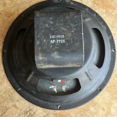 Vintage 1977 Eminence 12" Alnico Speaker – 8 Ohm – Code 67-7715 (Model 100-0015) image 2