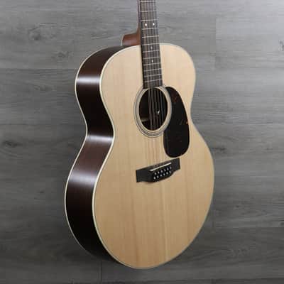 Martin Grand J-16E 12-String Redesigned in 2024 Natural With Deluxe Gig Bag! image 3