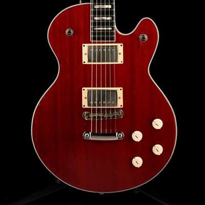 Vintage 1976 Hagstrom Swede Cherry Red Translucent With Case image 2