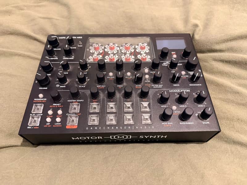 Gamechanger Audio Motor Synth MKII Electro-Mechanical Desktop Synthesizer 2022 - Present - Black image 1